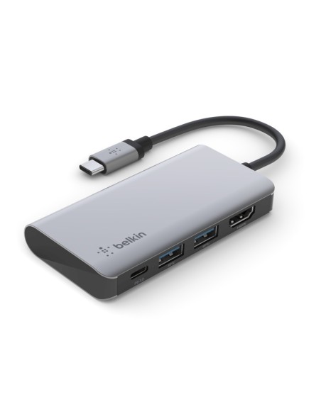 Belkin AVC006btSGY USB 3.2 Gen 1 (3.1 Gen 1) Type-C 5000 Mbit s Plata