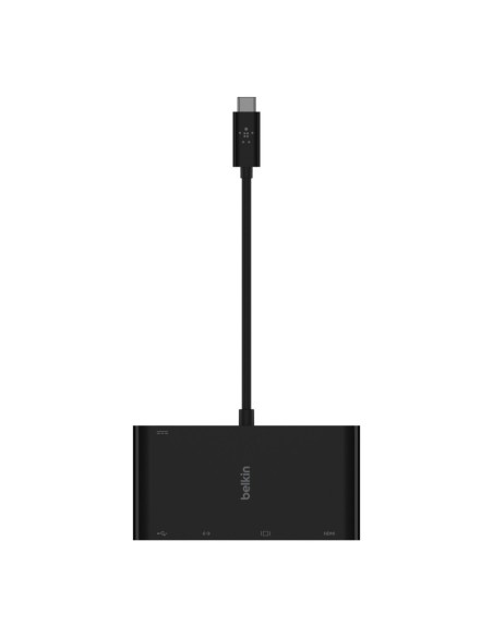 Belkin AVC004BTBK hub de interfaz USB 3.2 Gen 1 (3.1 Gen 1) Type-C Negro
