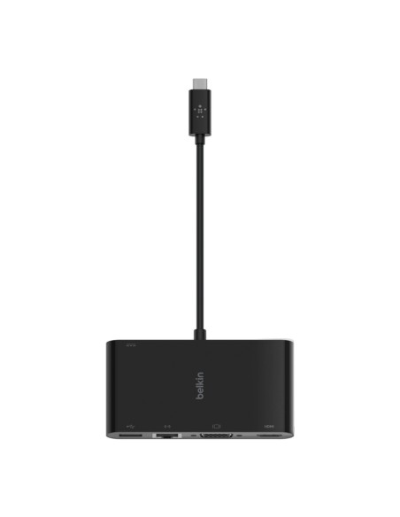 Belkin AVC004BTBK hub de interfaz USB 3.2 Gen 1 (3.1 Gen 1) Type-C Negro