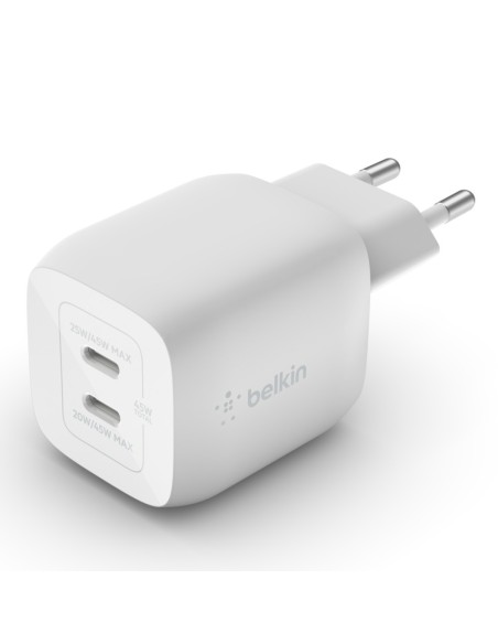 Belkin WCH011vfWH Portátil, Smartphone, Tableta Blanco Corriente alterna Carga rápida Interior