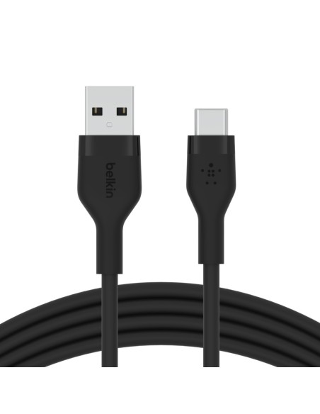 Belkin BOOST↑CHARGE Flex cable USB 3 m USB 2.0 USB A USB C Negro