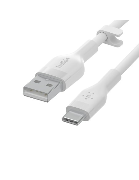 Belkin BOOST↑CHARGE Flex cable USB 1 m USB 2.0 USB A USB C Blanco