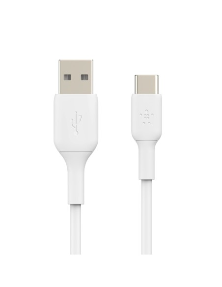 Belkin CAB001BT2MWH cable USB 2 m USB A USB C Blanco
