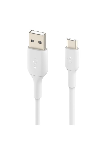 Belkin CAB001BT2MWH cable USB 2 m USB A USB C Blanco
