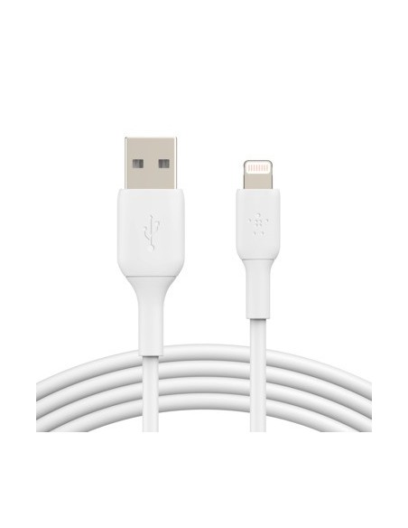 Belkin CAA001BT3MWH cable de conector Lightning 3 m Blanco