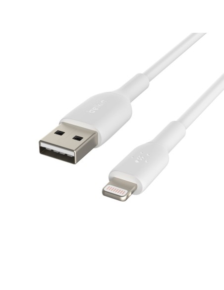 Belkin CAA001BT3MWH cable de conector Lightning 3 m Blanco