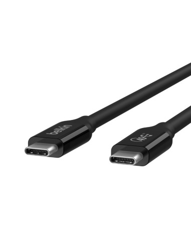 Belkin INZ001bt0.8MBK cable USB 0,8 m USB4 Gen 3x2 USB C Negro