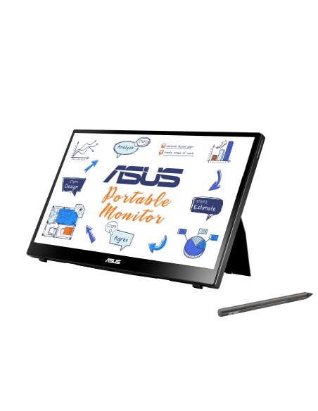 Asus MB14AHD 14" Full HD Multitáctil Negro