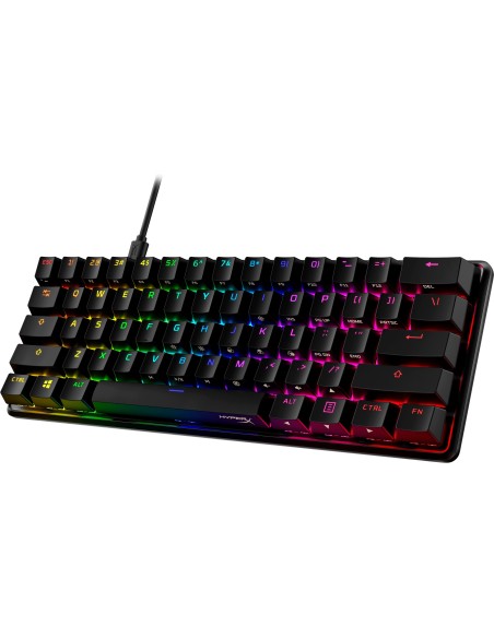 HP HyperX Alloy Origins 60 Inglés Negro RGB