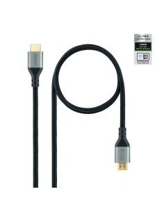 Nanocable Cable HDMI 2.1 Certificado ULTRA HIGH SPEED A M-A M, Negro, 1.5 m