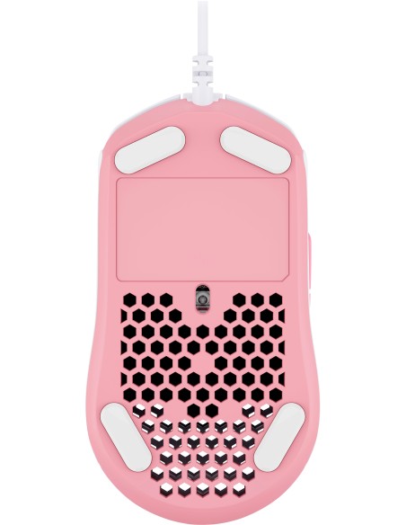 HP HyperX Pulsefire Hasta Whitepink 3200DPI Blanco