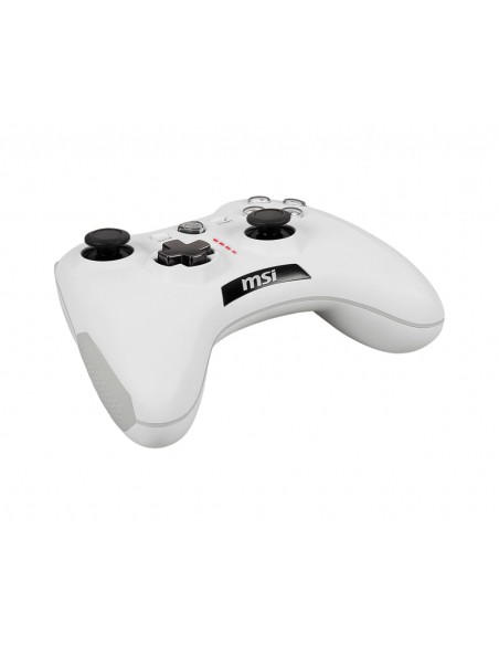 MSI Force GC20 V2 Blanco USB 2.0 Gamepad Analógico Digital Android, PC