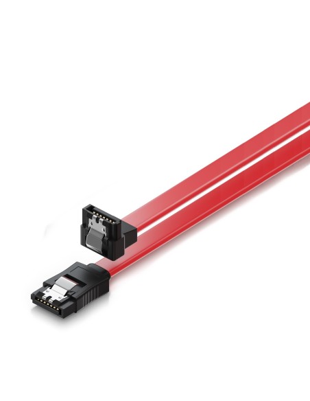 Ewent EC1514 cable de SATA 0,5 m SATA 7-pin Negro, Rojo