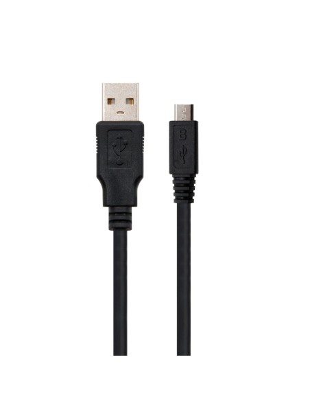 Ewent 1.8m USB A mirco USB B cable USB 1,8 m USB 2.0 Micro-USB B Negro