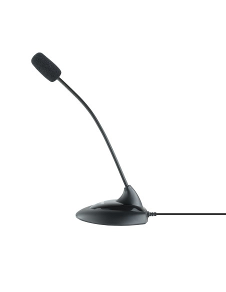TooQ TQMM-213 micrófono Negro Micrófono para ordenador portátil