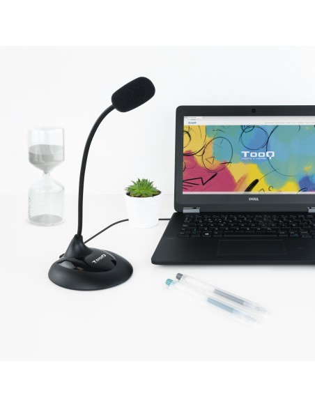TooQ TQMM-213 micrófono Negro Micrófono para ordenador portátil