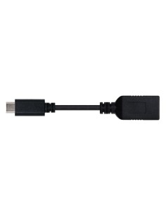 Nanocable USB 3.1, 0.15m cable USB 0,15 m USB 3.2 Gen 2 (3.1 Gen 2) USB A USB C Negro