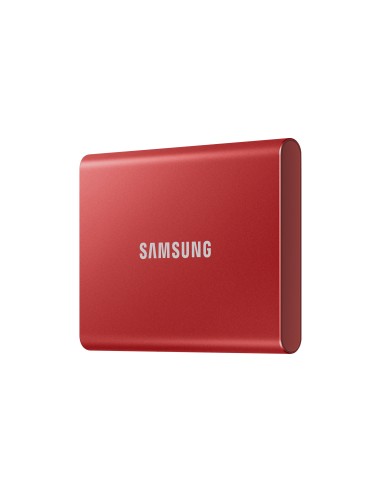 Samsung  Portable  SSD  T7  500  GB  Rojo