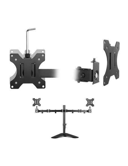 Ewent EW1536 soporte para monitor 81,3 cm (32") Independiente Negro