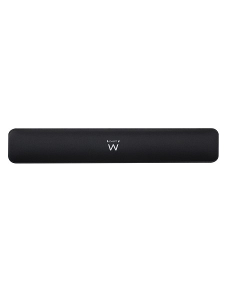 Ewent EW3180 descansa muñecas Poliéster, Caucho Negra