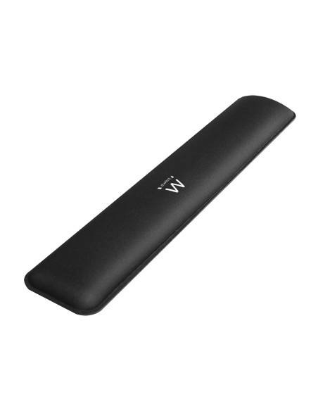 Ewent EW3180 descansa muñecas Poliéster, Caucho Negra