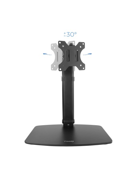TooQ DB1127TN-B soporte para monitor 68,6 cm (27") Independiente Negro