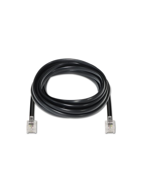 CABLE RJ11 6P4C M-M NEGRO 2.0M AISENS A143-0319