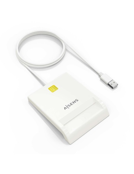 LECTOR DE TARJETA INTELIGENTE DNI BLANCO AISENS ASCR-SN07-W