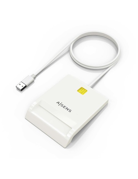 LECTOR DE TARJETA INTELIGENTE DNI BLANCO AISENS ASCR-SN07-W