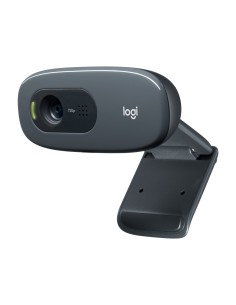 Logitech C270 cámara web 3 MP 1280 x 720 Pixeles USB 2.0 Neg