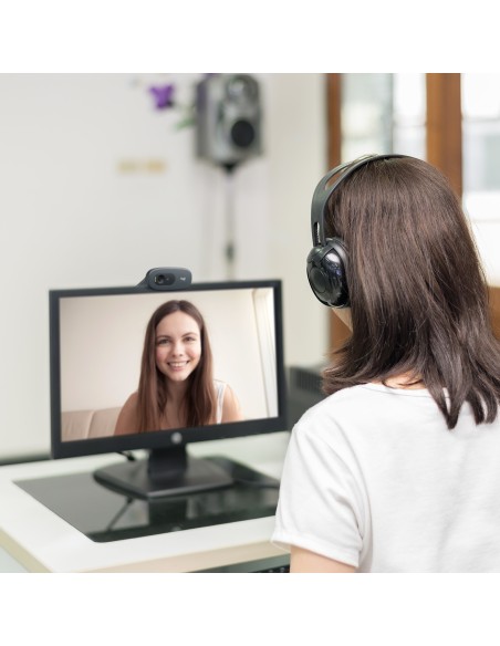 Logitech C270 cámara web 3 MP 1280 x 720 Pixeles USB 2.0 Neg