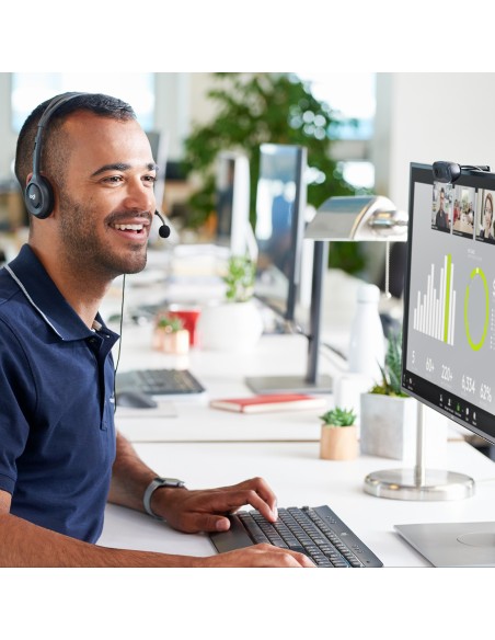 Logitech C270 cámara web 3 MP 1280 x 720 Pixeles USB 2.0 Neg