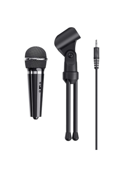 Trust 21671 micrófono Negro Micrófono para PC