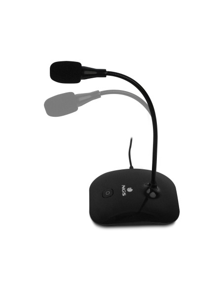 NGS MS 115 Negro Micrófono para PC