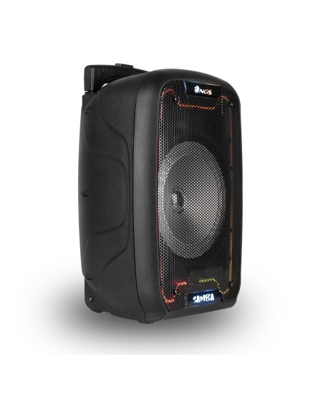 NGS Wild Samba Altavoz monofónico portátil Negro 8 W