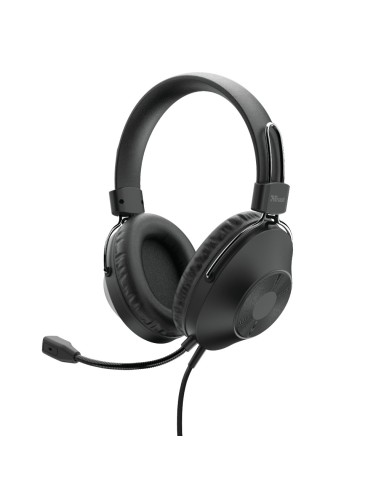 Trust Ozo Auriculares Alámbrico Diadema Llamadas Música USB tipo A Negro
