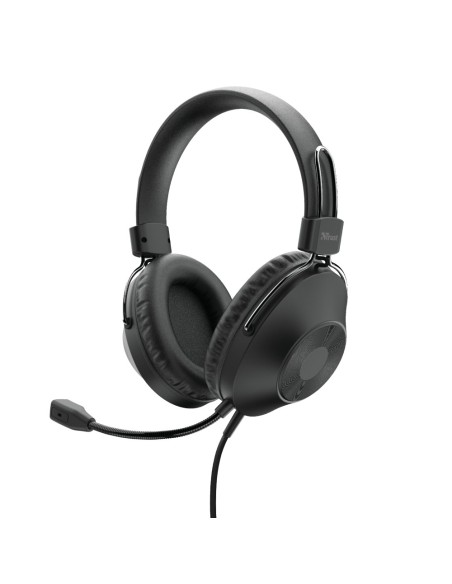 Trust Ozo Auriculares Alámbrico Diadema Llamadas Música USB tipo A Negro