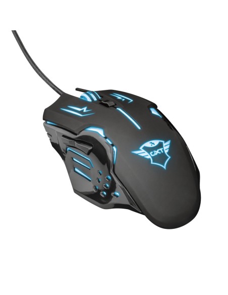 Trust GXT 108 Rava ratón mano derecha USB tipo A Óptico 2000 DPI