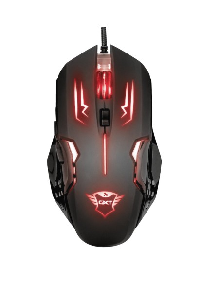 Trust GXT 108 Rava ratón mano derecha USB tipo A Óptico 2000 DPI