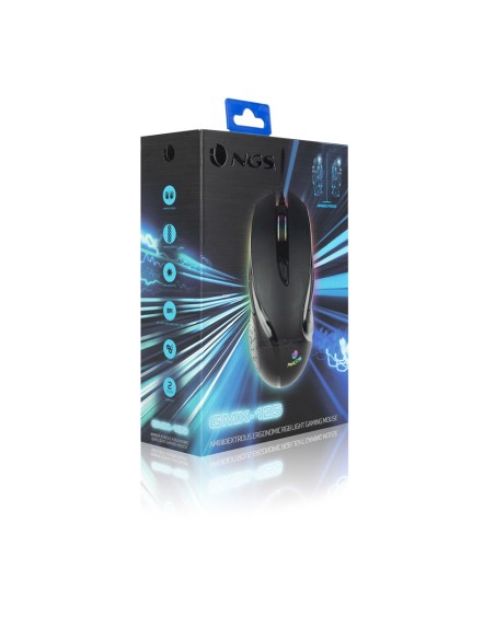 NGS GMX-125 7200DPI Negro RGB