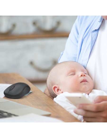 Logitech M220 Silent Inalámbrico 1000DPI Blanco