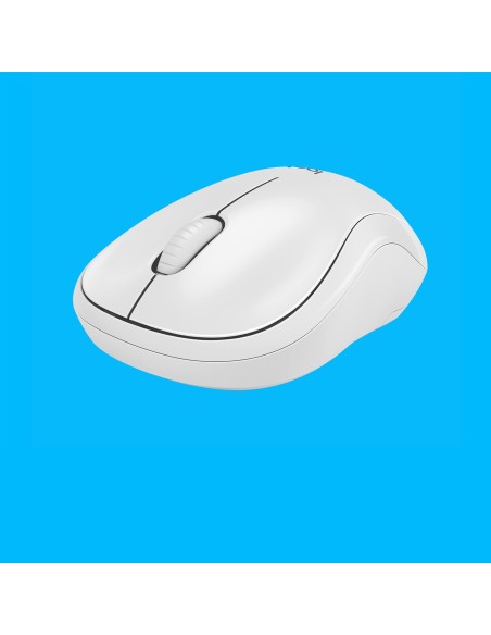Logitech M220 Silent Inalámbrico 1000DPI Blanco