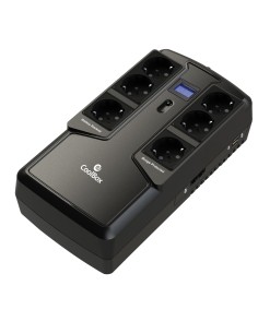 CoolBox COO-SAISCU2-800 sistema de alimentación ininterrumpida (UPS) 800 VA 480 W 6 salidas AC