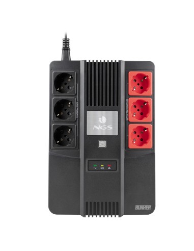 SAI UPS 600VA NGS FORTRESS BUNKER 3+3XSCHUCKO