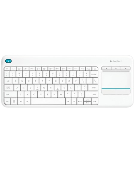 Logitech K400 Plus Inalámbrico Blanco