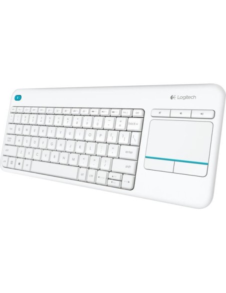 Logitech K400 Plus Inalámbrico Blanco