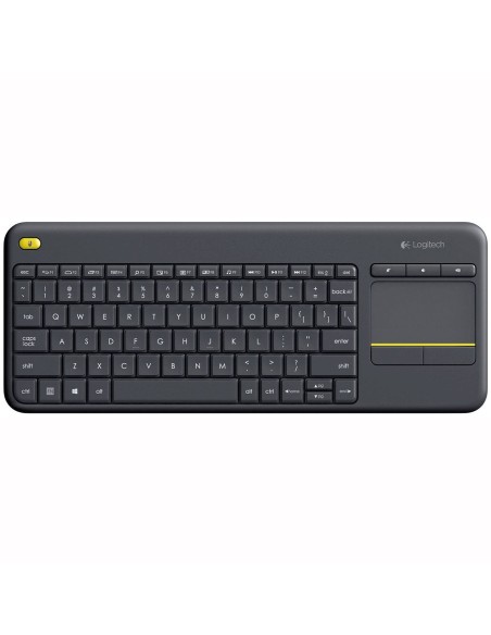 Logitech K400 Plus Inalámbrico Negro