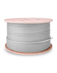 BOBINA CABLE DE RED AISENS RJ45 CAT.6 UTP RIGIDO AWG23 CCA (ALEACION) GRIS 500M