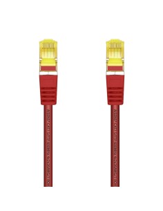 CABLE DE RED AISENS LATIGUILLO RJ45 LSZH CAT.7 SFTP PIMF AWG26 ROJO 1.0M