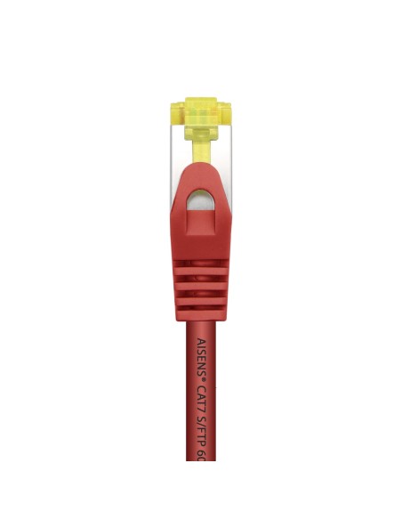 CABLE DE RED AISENS LATIGUILLO RJ45 LSZH CAT.7 SFTP PIMF AWG26 ROJO 1.0M